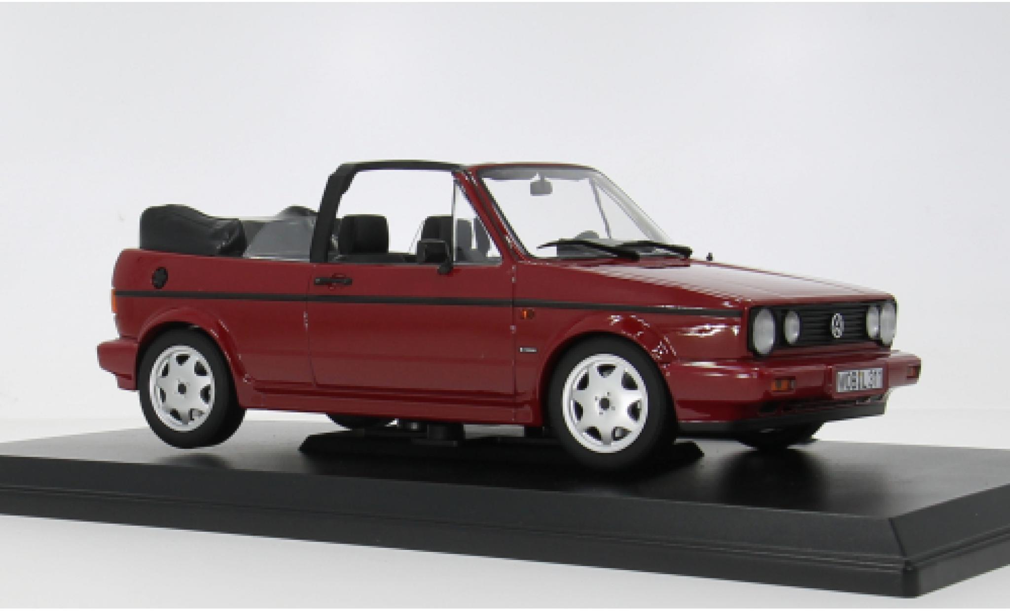 Volkswagen Golf 1/18 Norev I Cabriolet rood 1992 1:18 modelauto
