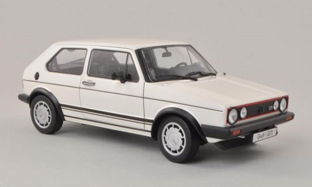 Volkswagen Golf I 1/18 Welly I GTI wit 1982 modelauto