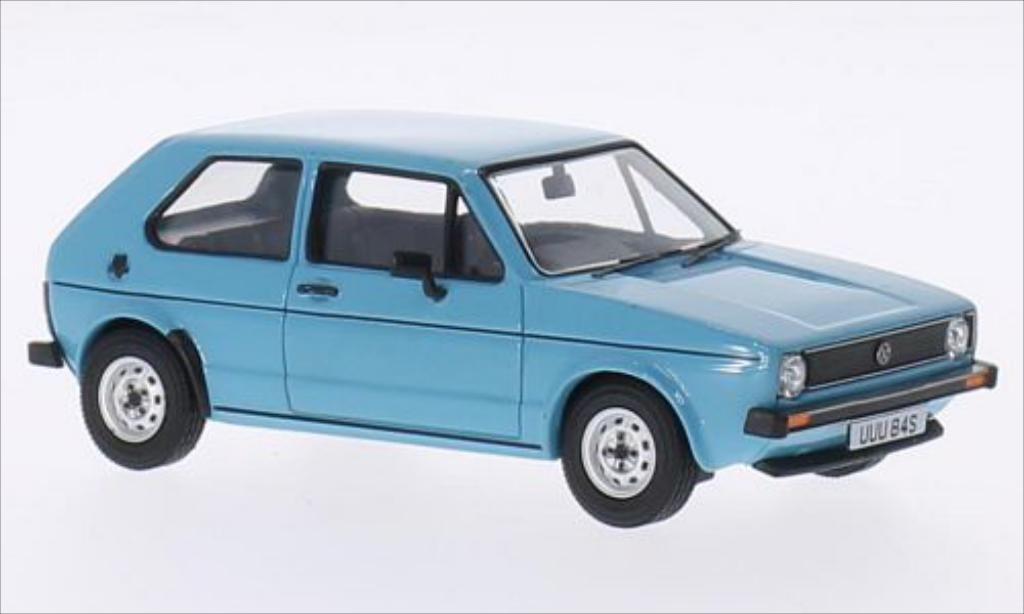 Volkswagen Golf I 1/43 Vanguards I LS blauw RHD 1974 modelauto