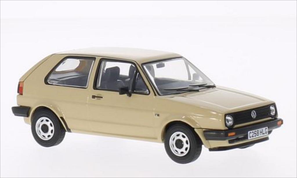 Volkswagen Golf 2 1/43 Vanguards 2 1.3C beige RHD modelauto