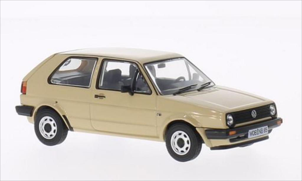 Volkswagen Golf 2 1/43 Vanguards 2 1.3C beige modelauto