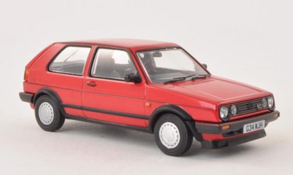 Volkswagen Golf 2 GTI 1/43 Vanguards 2 GTI 16V rood RHD modelauto