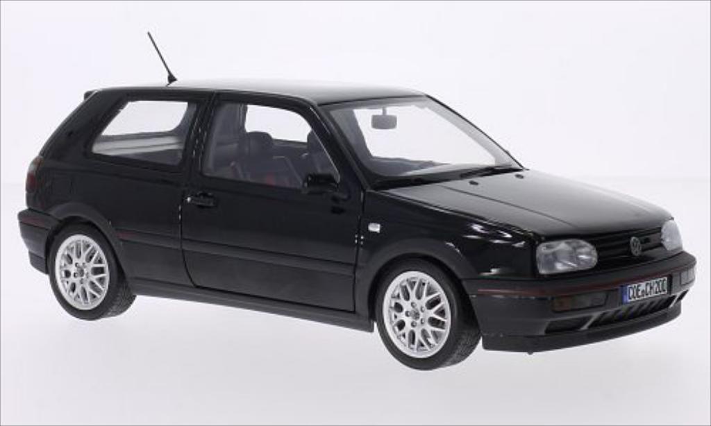 Volkswagen Golf III 1/18 Norev III GTI zwart 1996 modelauto