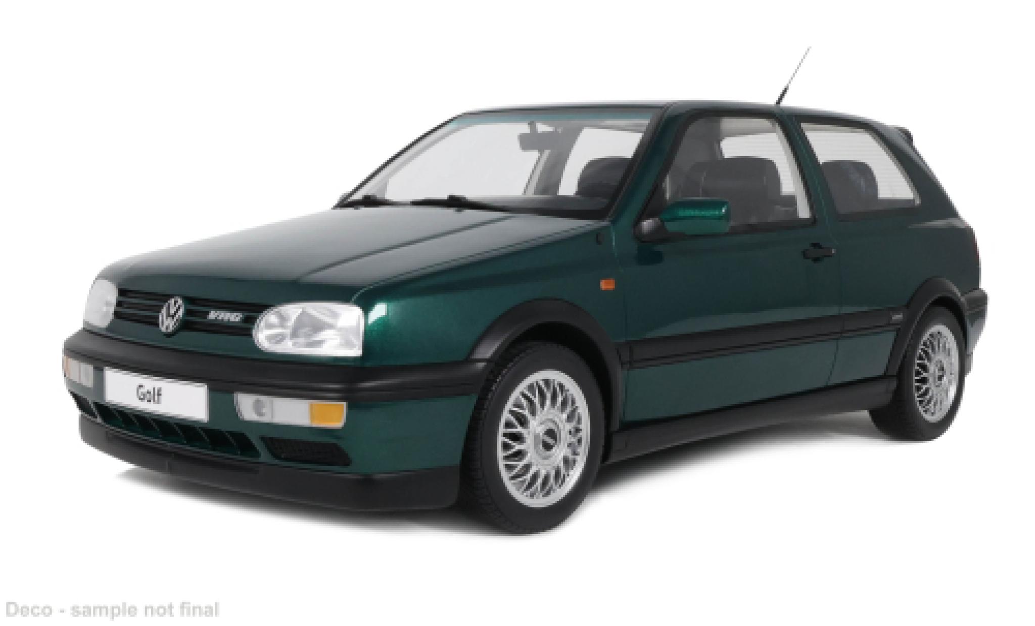 Volkswagen Golf 1/12 Ottomobile III VR6 groen 1992 1:12 modelauto