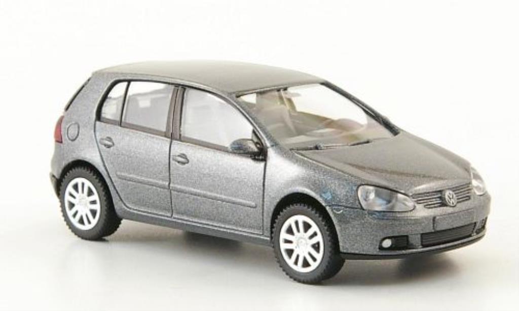 Volkswagen Golf V 1/87 Wiking V grijs 5-Turer 2003 modelauto
