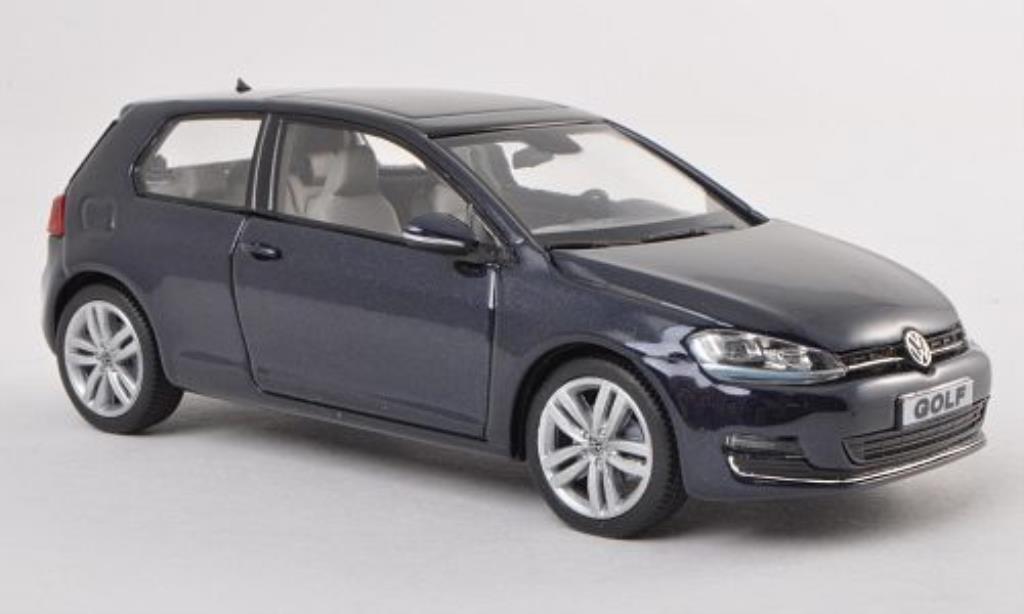 Volkswagen Golf VII 1/43 Herpa VII blauw 3-Turer modelauto