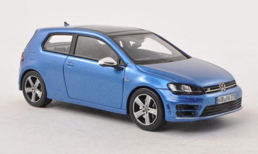 Volkswagen Golf VII 1/43 Spark VII R blauw 3-Turer 2013 modelauto