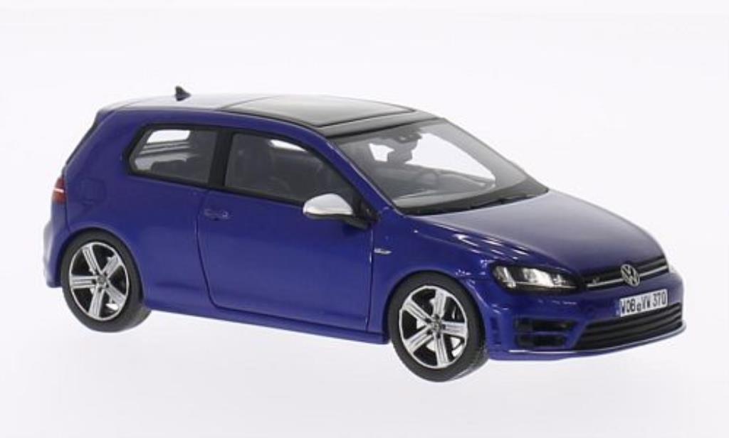 Volkswagen Golf VII 1/43 Spark VII R blauw 3-Turer modelauto