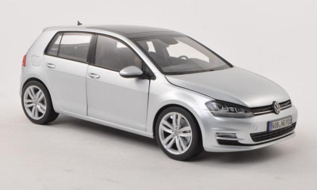 Volkswagen Golf VII 1/18 Norev VII grijs 5-Turer modelauto