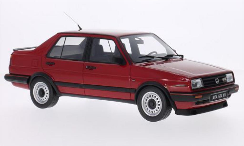 Volkswagen Jetta 1/18 Ottomobile GTX 16V rood 1987 modelauto