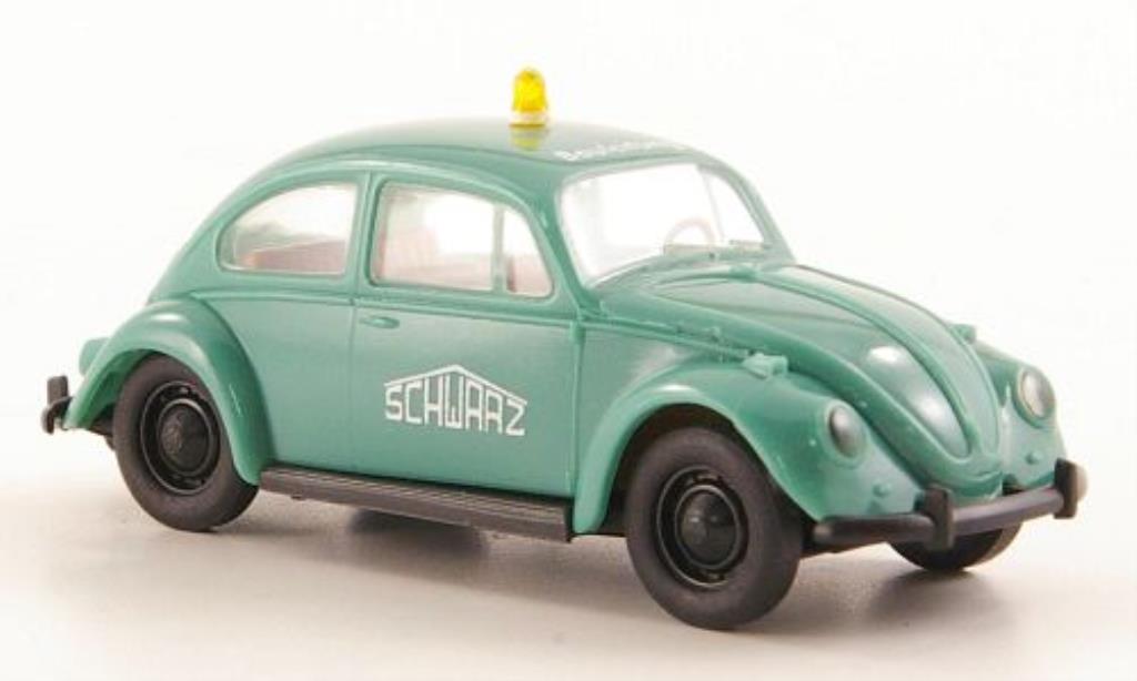 Volkswagen Kafer 1/87 Brekina Bauleitung - zwartbau modelauto