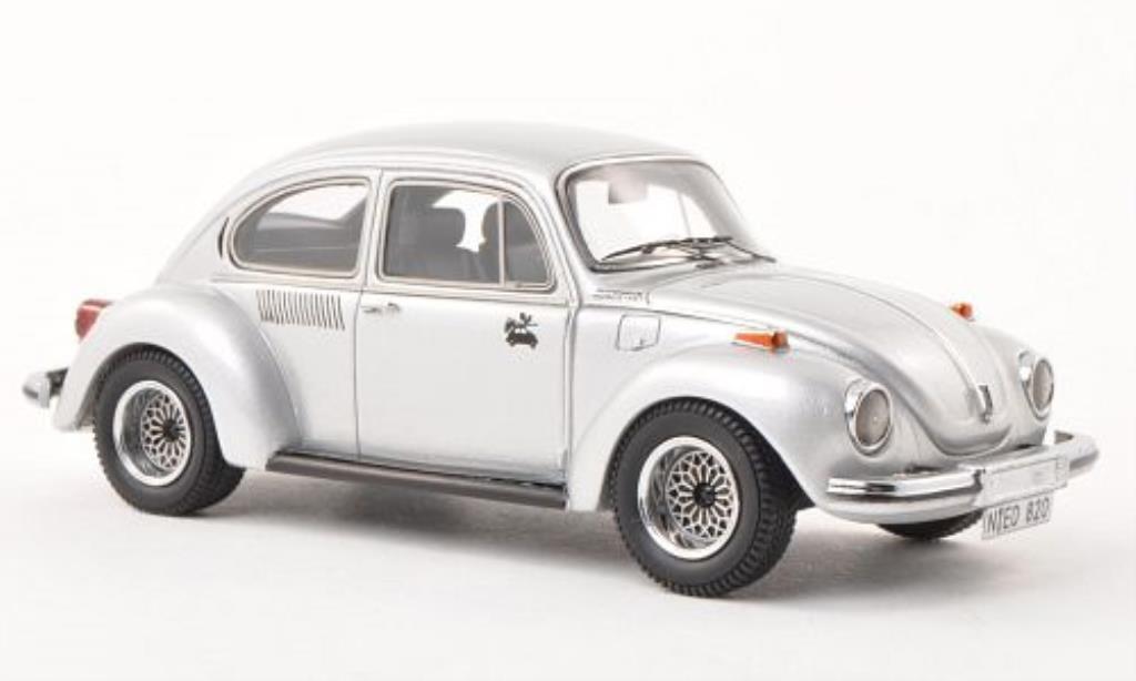 Volkswagen Kafer 1/43 Neo Nordstadt grijs 1973 modelauto