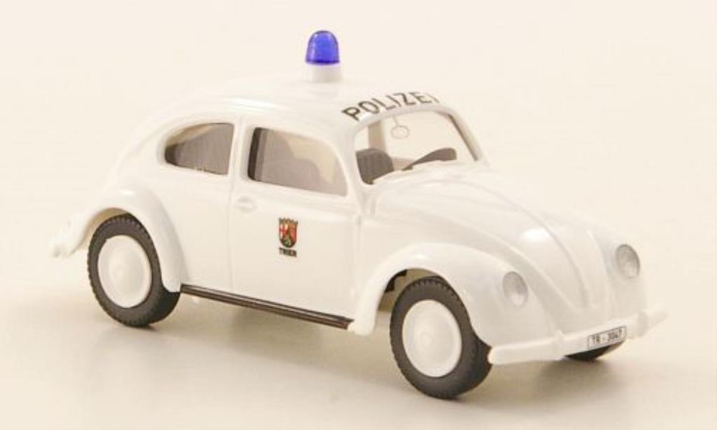 Volkswagen Kafer 1/87 Wiking Politie Trier Brezelkafer modelauto