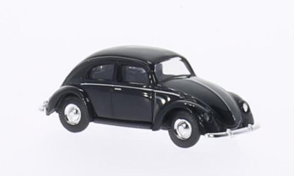 Volkswagen Kafer 1/87 Busch zwart Brezelfenster 1951 modelauto