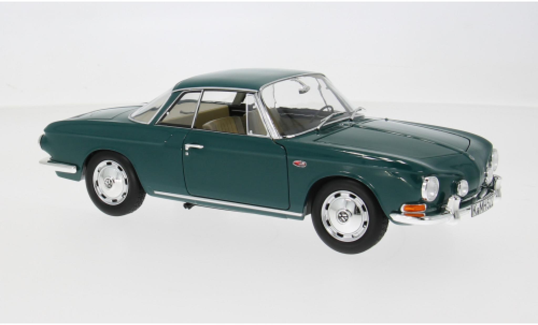 Volkswagen Karmann 1/18 Norev Ghia 1500 groen 1963 1:18 modelauto