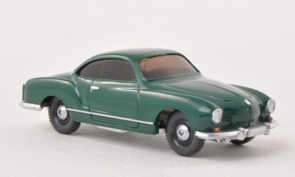 Volkswagen Karmann 1/87 Wiking Ghia Coupe grun modelauto