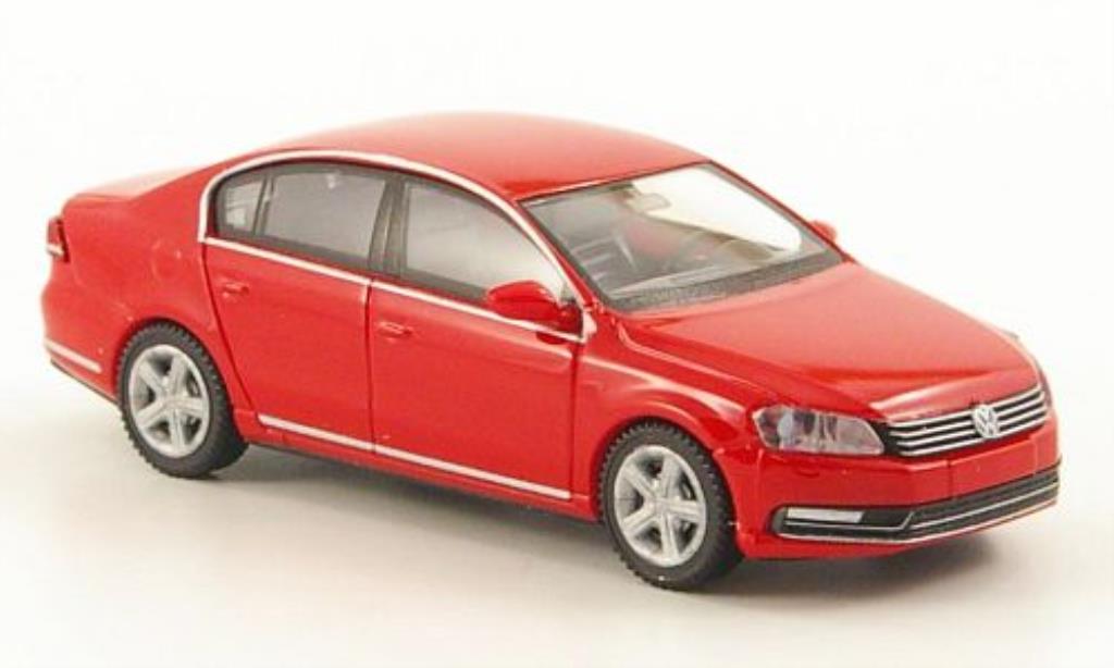 Volkswagen Passat 1/87 Wiking (B7) Sedan rood modelauto