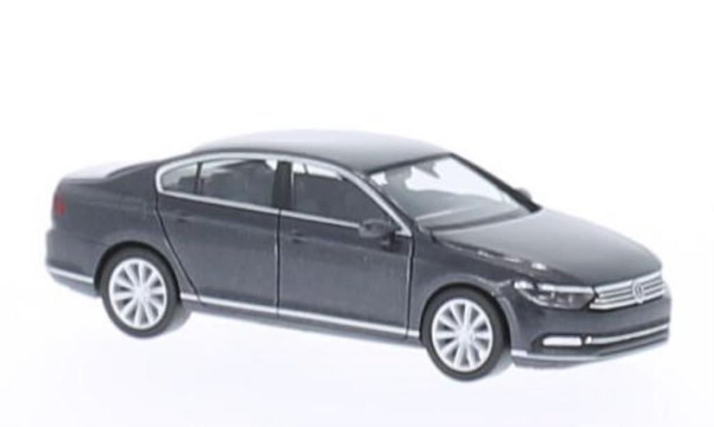 Volkswagen Passat 1/87 Herpa (B8) Sedan grijs 2014 modelauto
