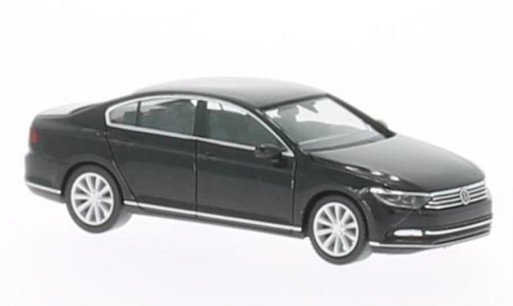 Volkswagen Passat 1/87 Herpa (B8) Sedan zwart 2014 modelauto