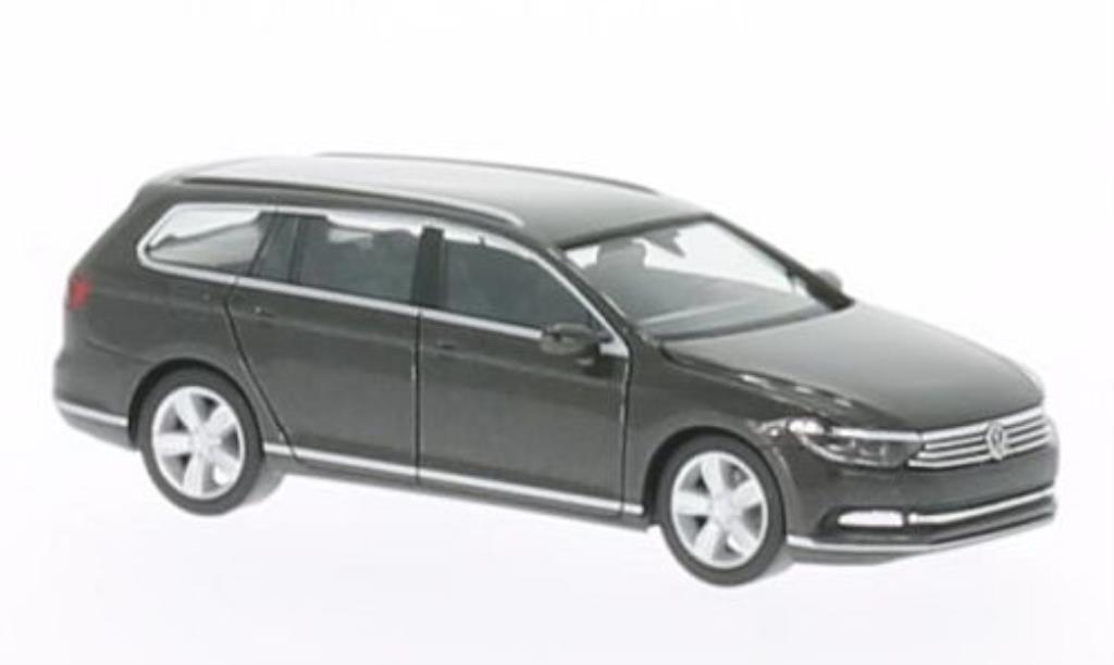 Volkswagen Passat 1/87 Herpa (B8) Variant bruin 2014 modelauto