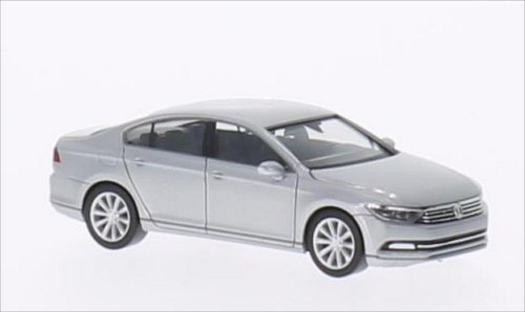 Volkswagen Passat 1/87 Herpa Sedan grijs 2014 modelauto