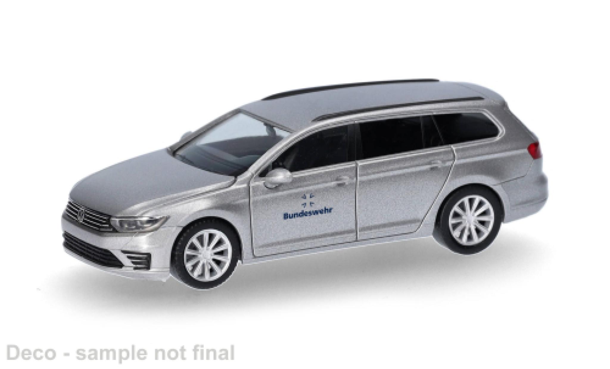 Volkswagen Passat 1/87 Herpa Variant GTE BW Fuhrpark Service 1:87 Military modelauto