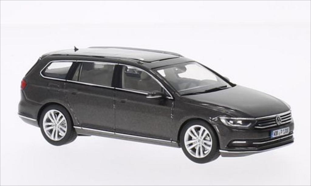 Volkswagen Passat 1/43 Herpa Variant metallic bruin 2014 modelauto