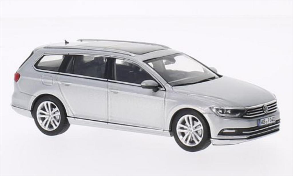 Volkswagen Passat 1/43 Herpa Variant grijs 2014 modelauto