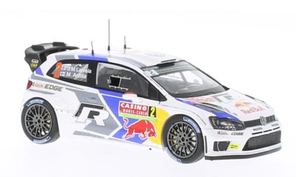Volkswagen Polo 1/43 Spark R WRC No.2 Motorsport Rally Monte Carlo 2014 /M.Anttila modelauto