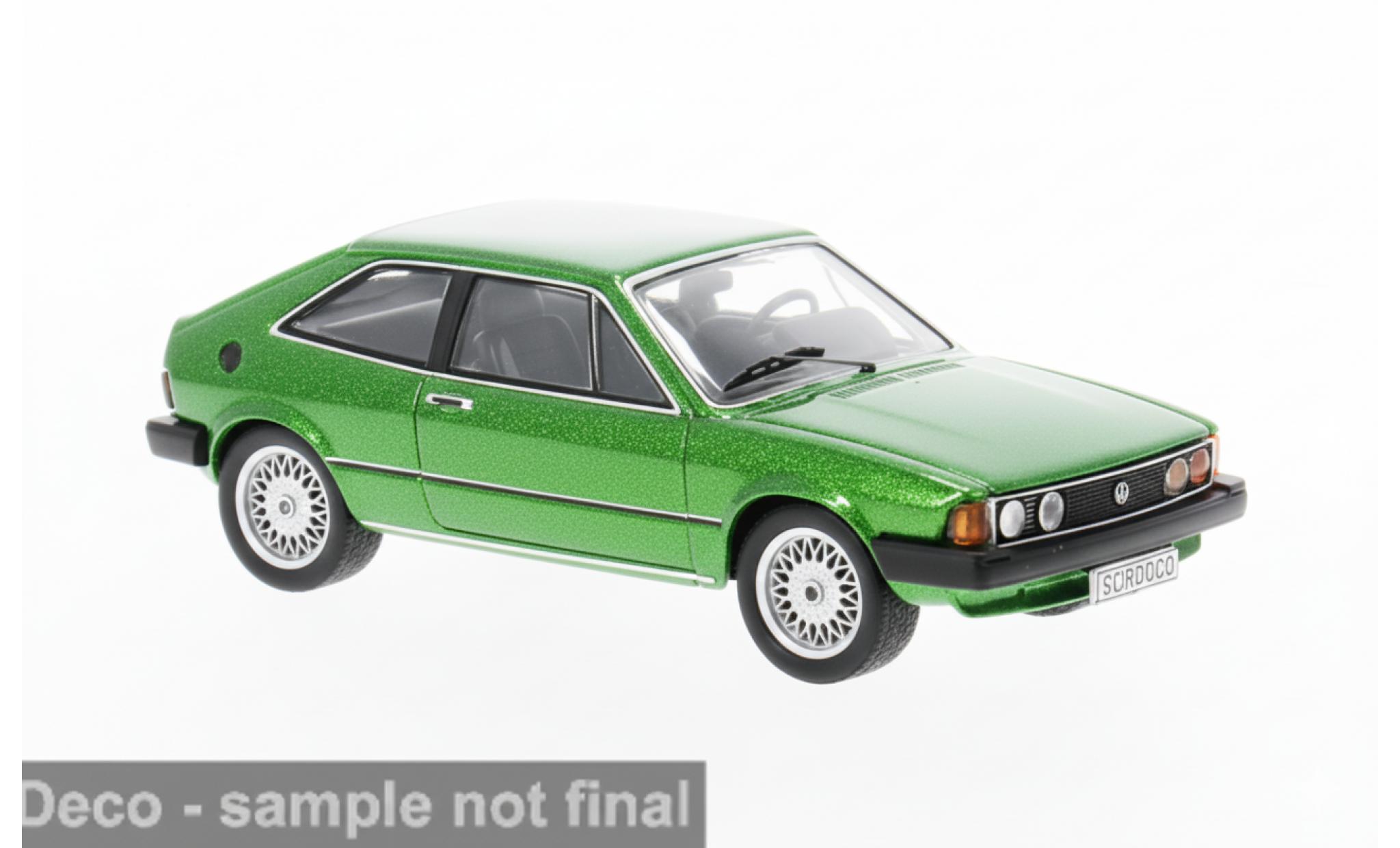 Volkswagen Scirocco 1/43 IXO I groen 1:43 modelauto