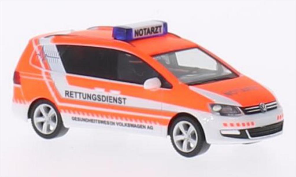 Volkswagen Sharan 1/87 Herpa AG Gesundheitswesen modelauto