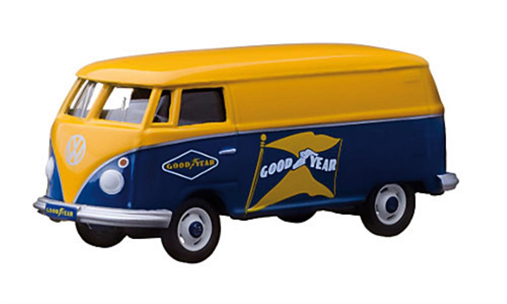Volkswagen T1 1/64 Greenlight Kasten Goodyear modelauto