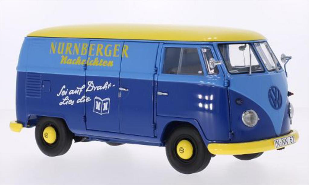 Volkswagen T1 1/18 Schuco Kasten Nurnberger Nachrichten modelauto