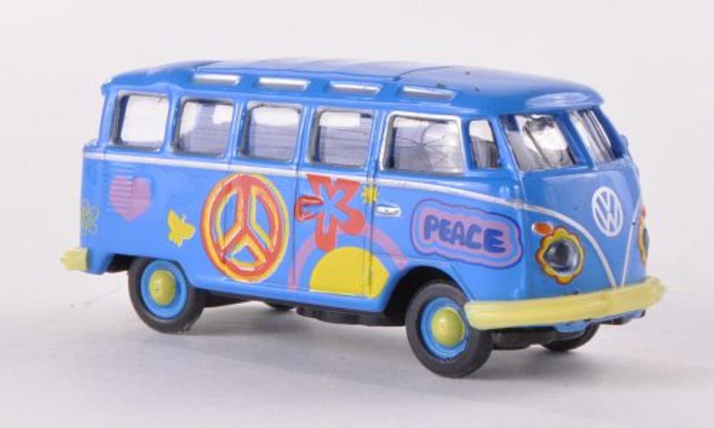 Volkswagen T1 1/87 Schuco Samba Flower Power modelauto