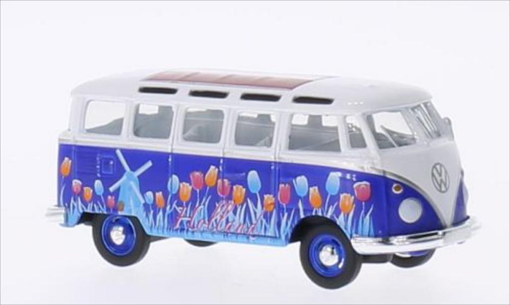 Volkswagen T1 1/64 Greenlight Samba Holland 1962 modelauto