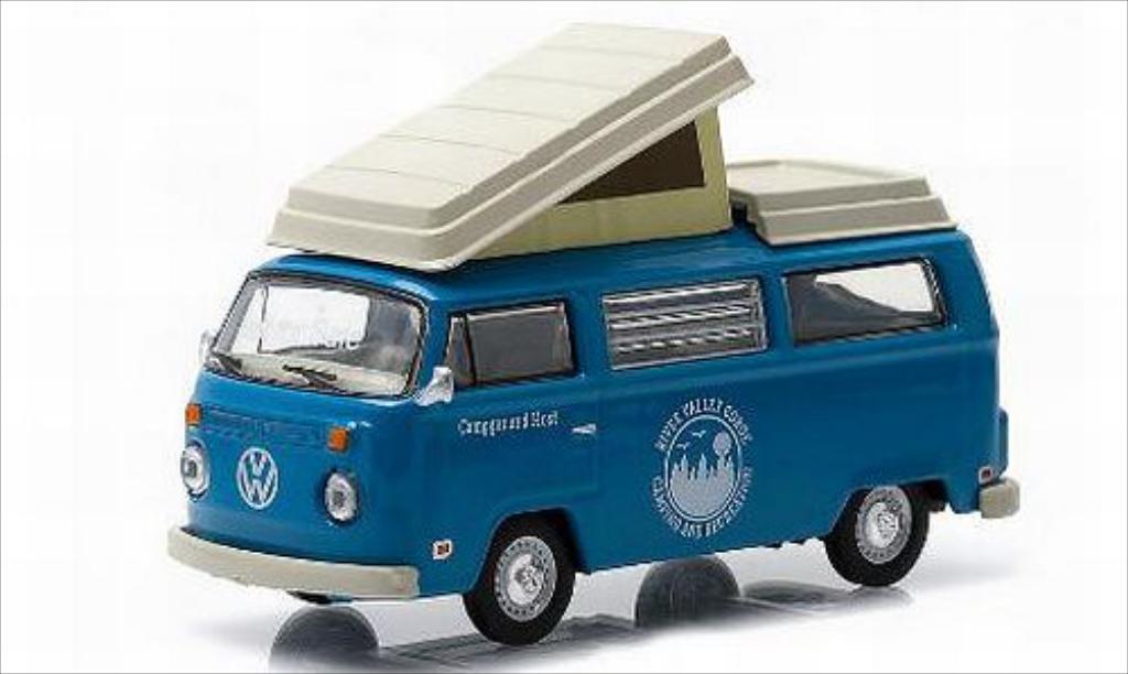 Volkswagen T2 1/64 Greenlight Campmobile River Valley Gorge modelauto