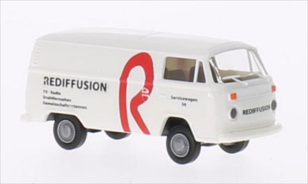 Volkswagen T2 1/87 Brekina Kasten Rediffusion (CH) modelauto