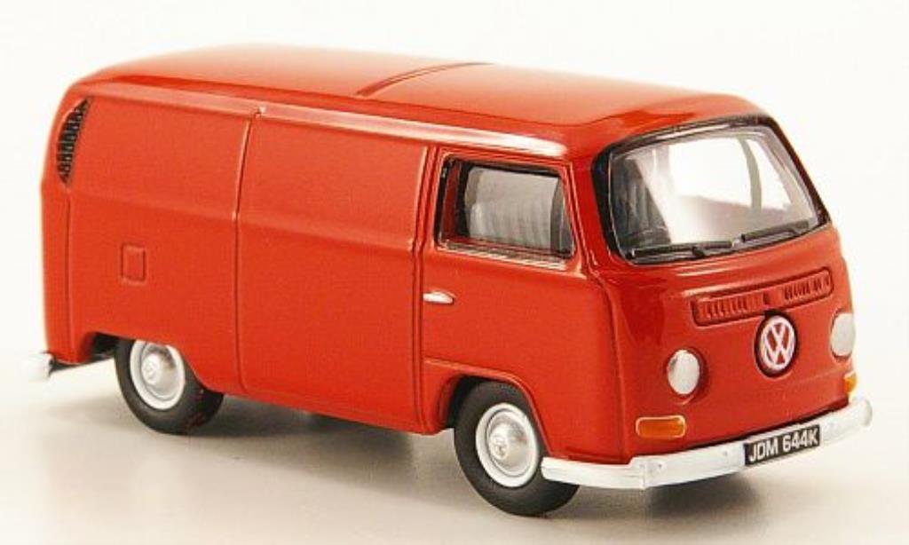 Volkswagen T2 1/76 Oxford Kasten rood modelauto