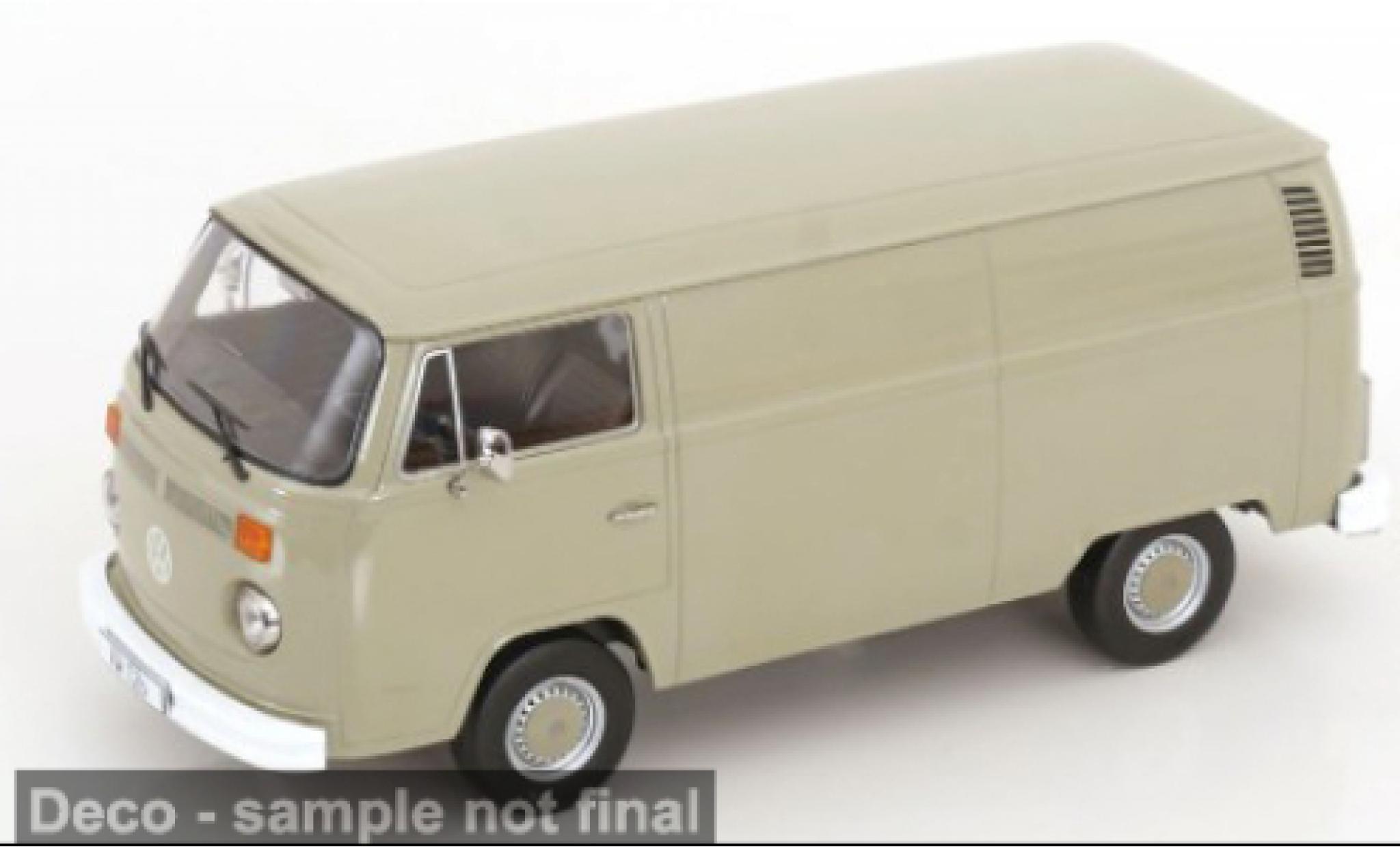Volkswagen T2 1/18 KK Scale b Bus grijs 1972 1:18 modelauto
