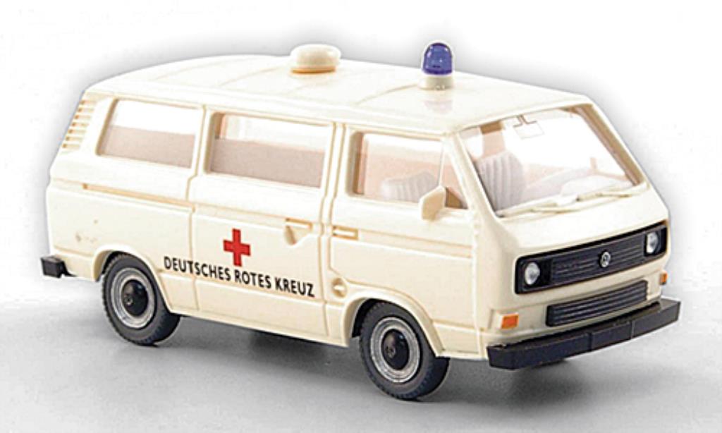 Volkswagen T3 1/87 Wiking Bus DRK - Deutsches roodes Kreuz modelauto