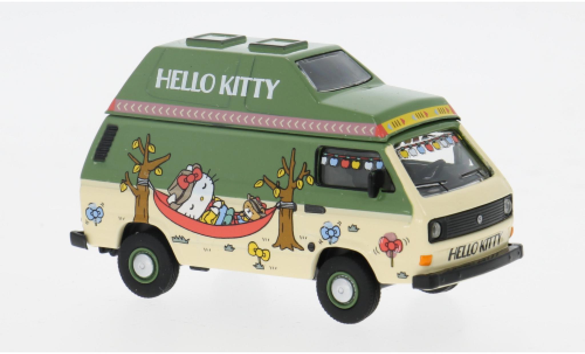 Volkswagen T3 1/64 Tarmac Works Hello Kitty Camping 1:64 modelauto