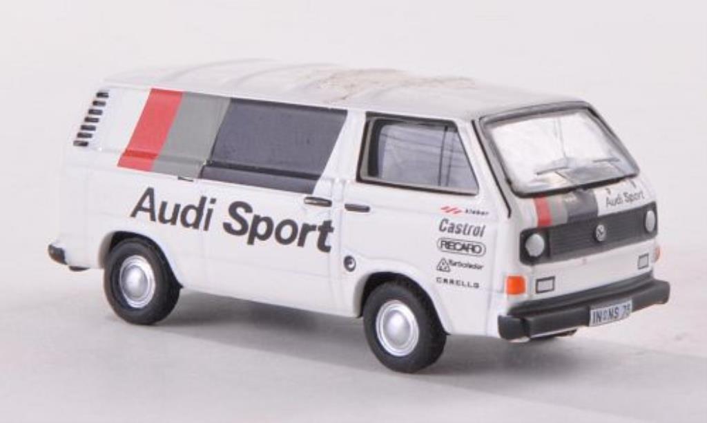 Volkswagen T3 1/87 Bub Bestelwagen Audi-Sport modelauto