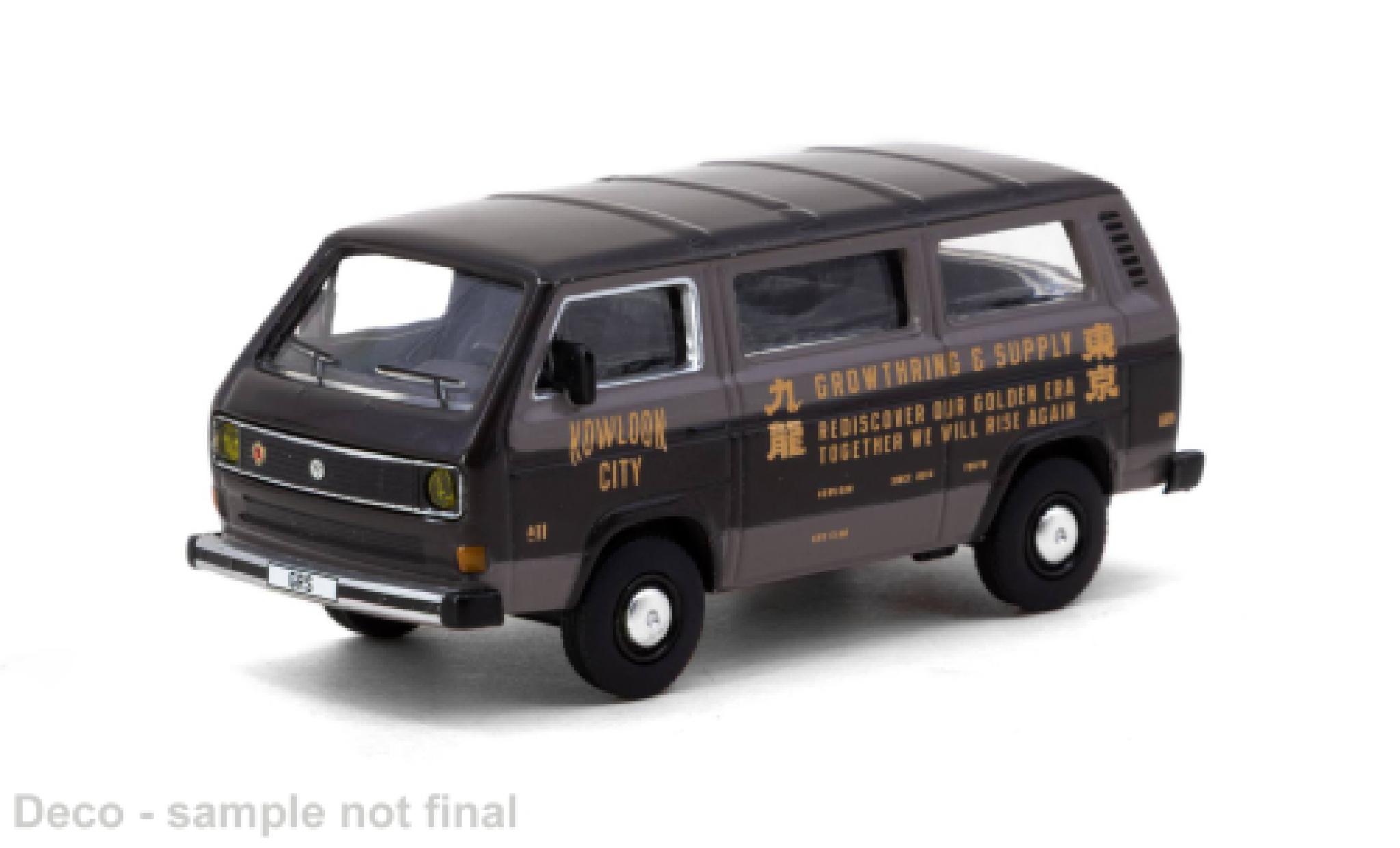 Volkswagen T3 1/64 Tarmac Works zwart GRS X TARMAC 1:64 modelauto