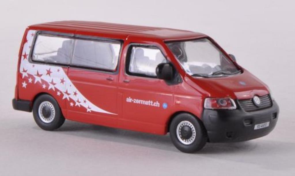 Volkswagen T5 1/87 Schuco Bus Air Zermatt modelauto