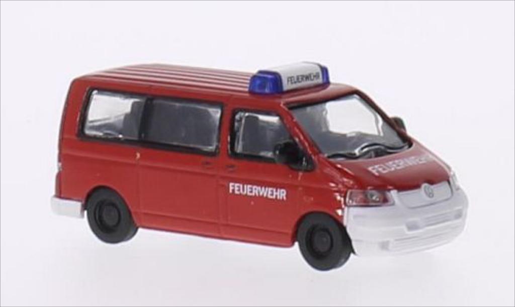 Volkswagen T5 1/87 Schuco Bus Brandweer modelauto