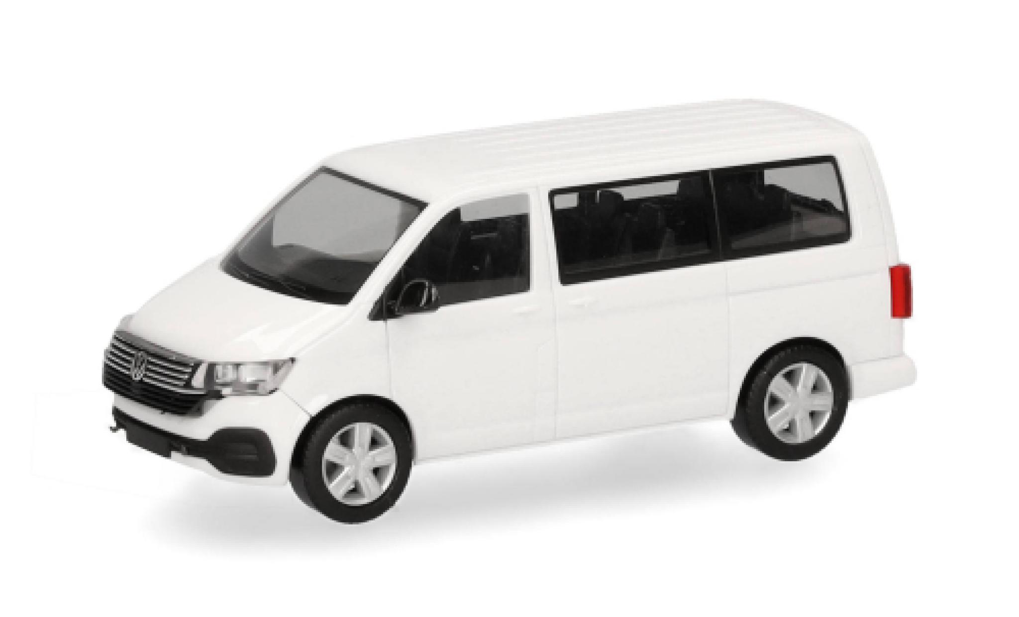 Volkswagen T6 1/87 Herpa MiniKit .1 Bus wit 1:87 modelauto