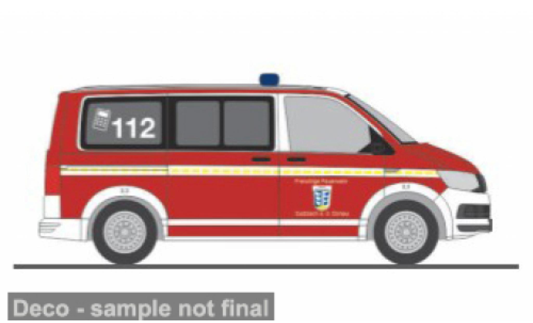 Volkswagen T6 1/87 Rietze .1 FW Sulzbach a.d. Donau 1:87 modelauto