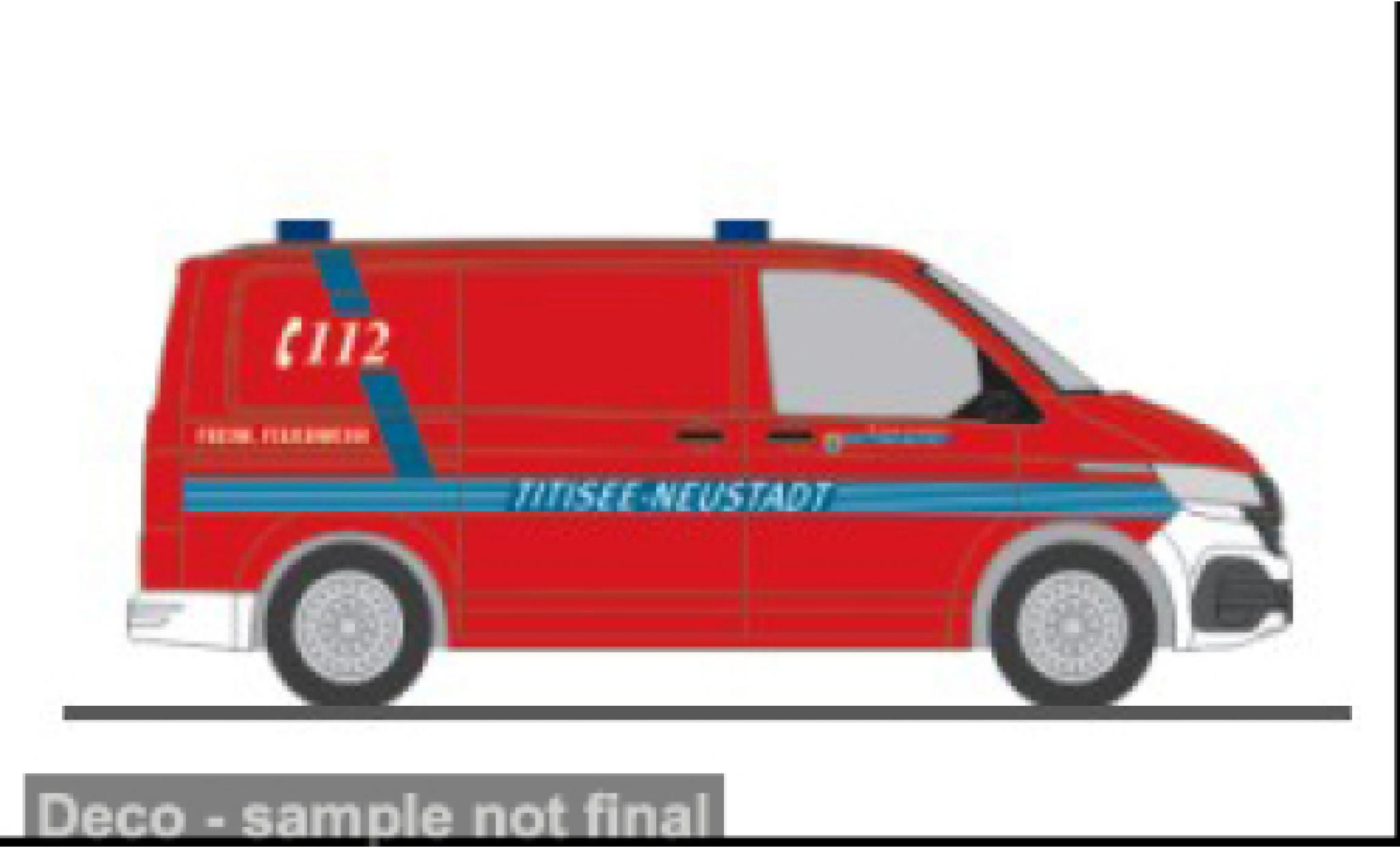 Volkswagen T6 1/87 Rietze .1 FW Titisee-Neustadt 1:87 modelauto
