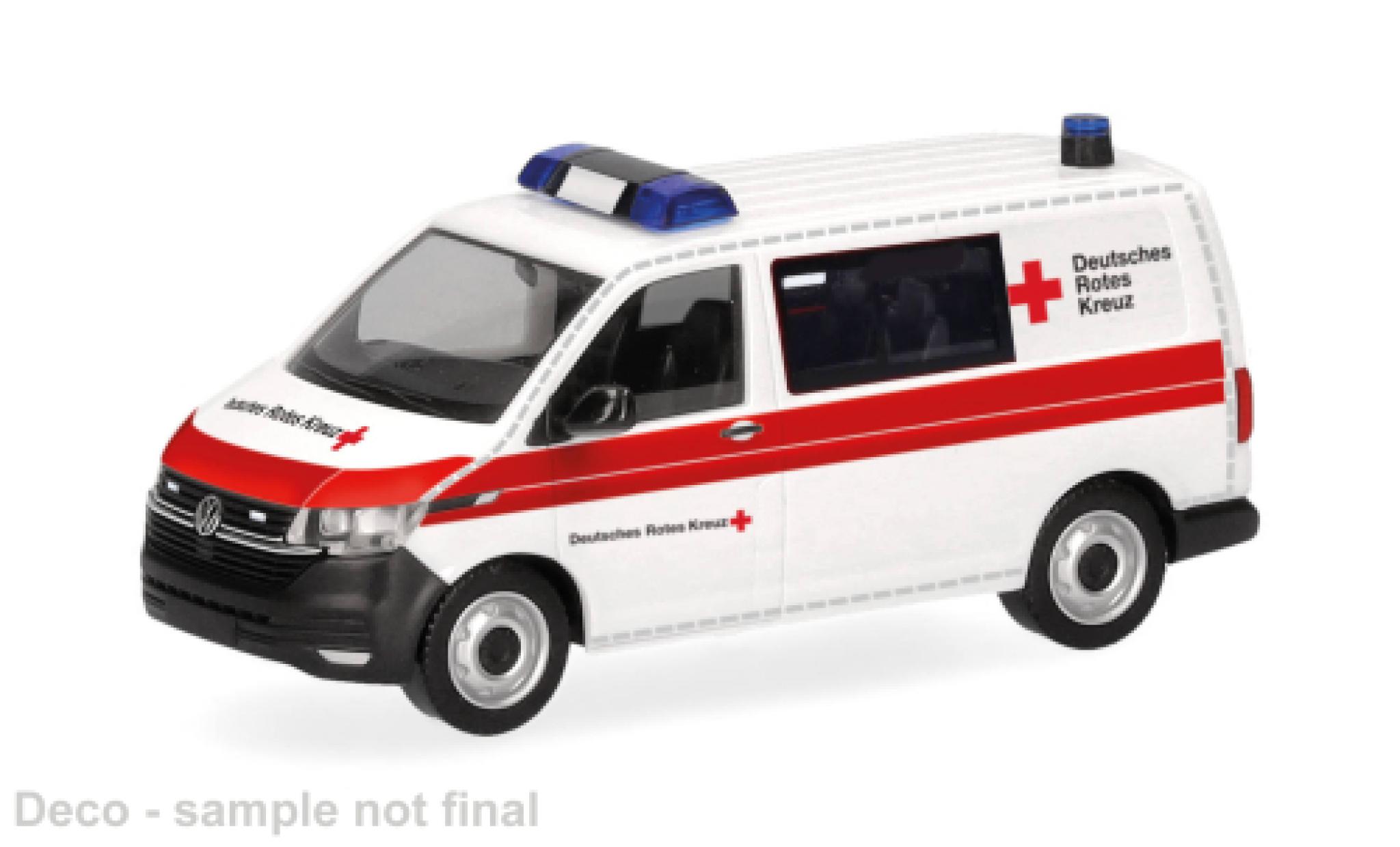 Volkswagen T6 1/87 Herpa .1 Halbbus DRK 1:87 modelauto