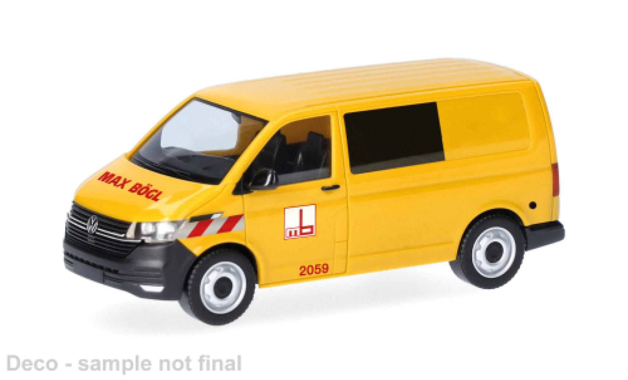 Volkswagen T6 1/87 Herpa .1 Halbbus Max B&ouml;gl 1:87 modelauto